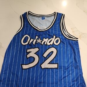 Orlando Blue Pinstripe Basketball Jersey